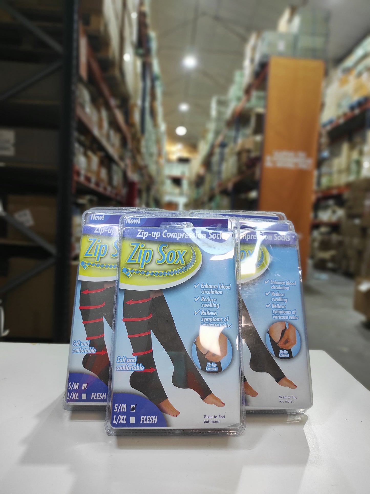 Media de Compresion 2pcs Negro - additional image 8