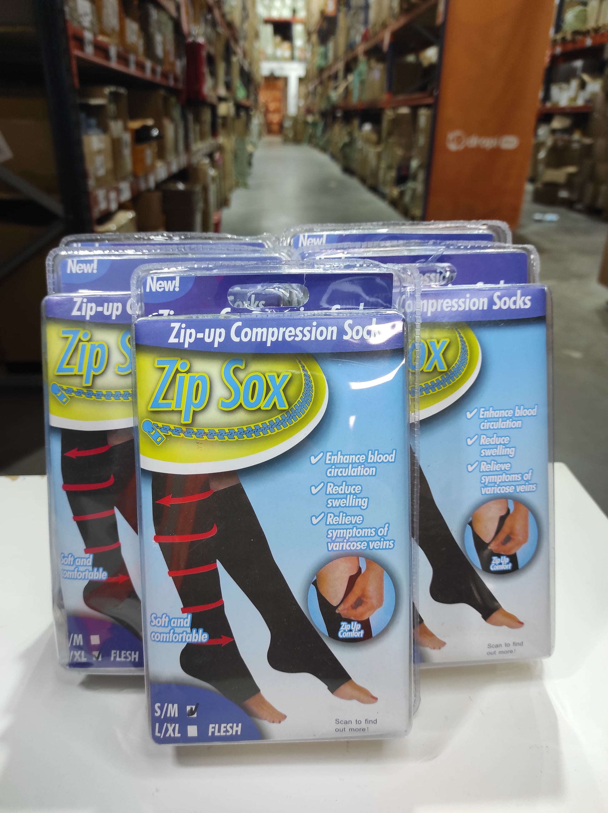 Media de Compresion 2pcs Negro - additional image 10